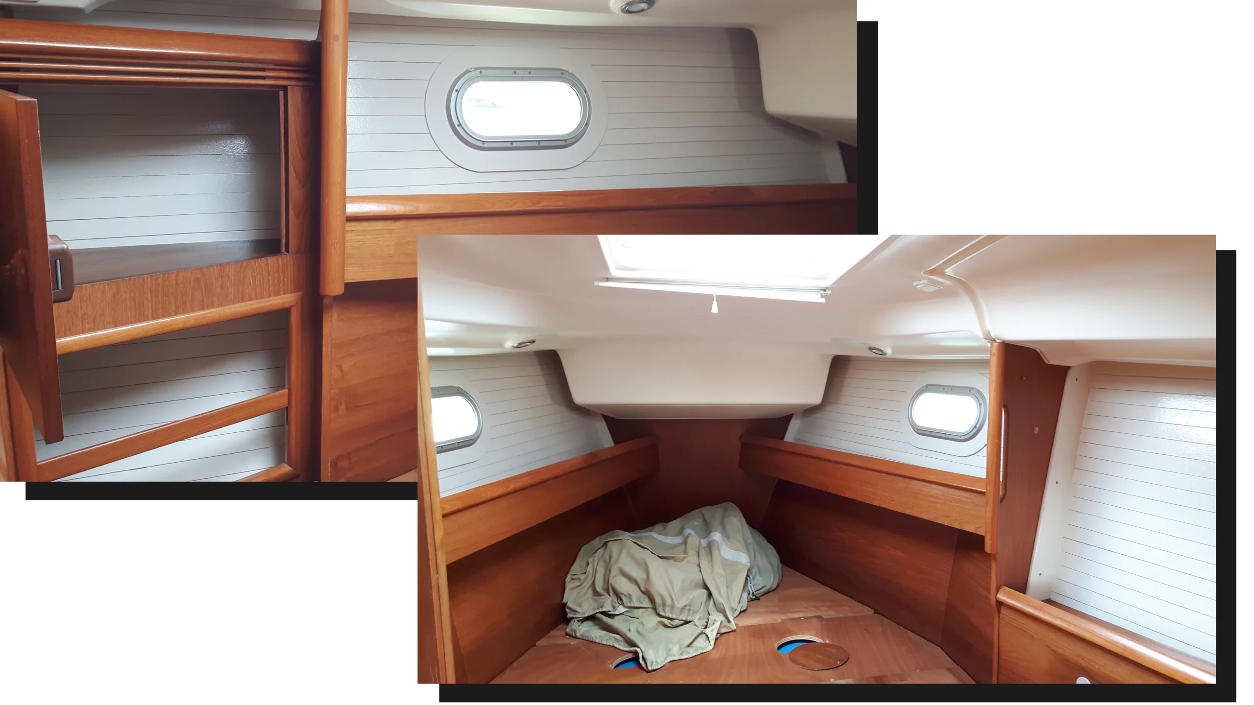 aménagement intérieur voilier sur mesure
