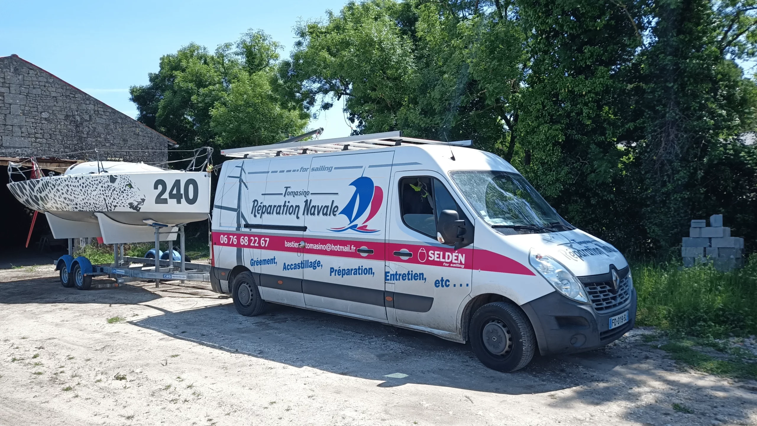entretien complet voilier professionnel